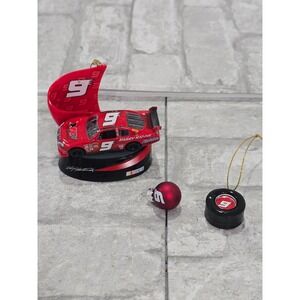 Kasey Kahne Collectible Christmas Ornaments Set Dodge‎ 9 Car Nascar Action 2005